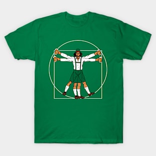 Oktoberfest Vitruvian Man T-Shirt